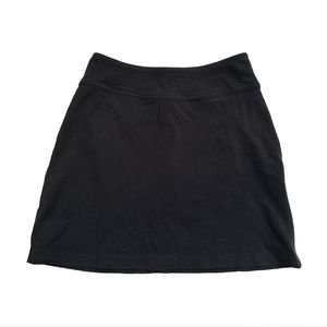 Athleta black skort skirt with build in shorts athletic wear